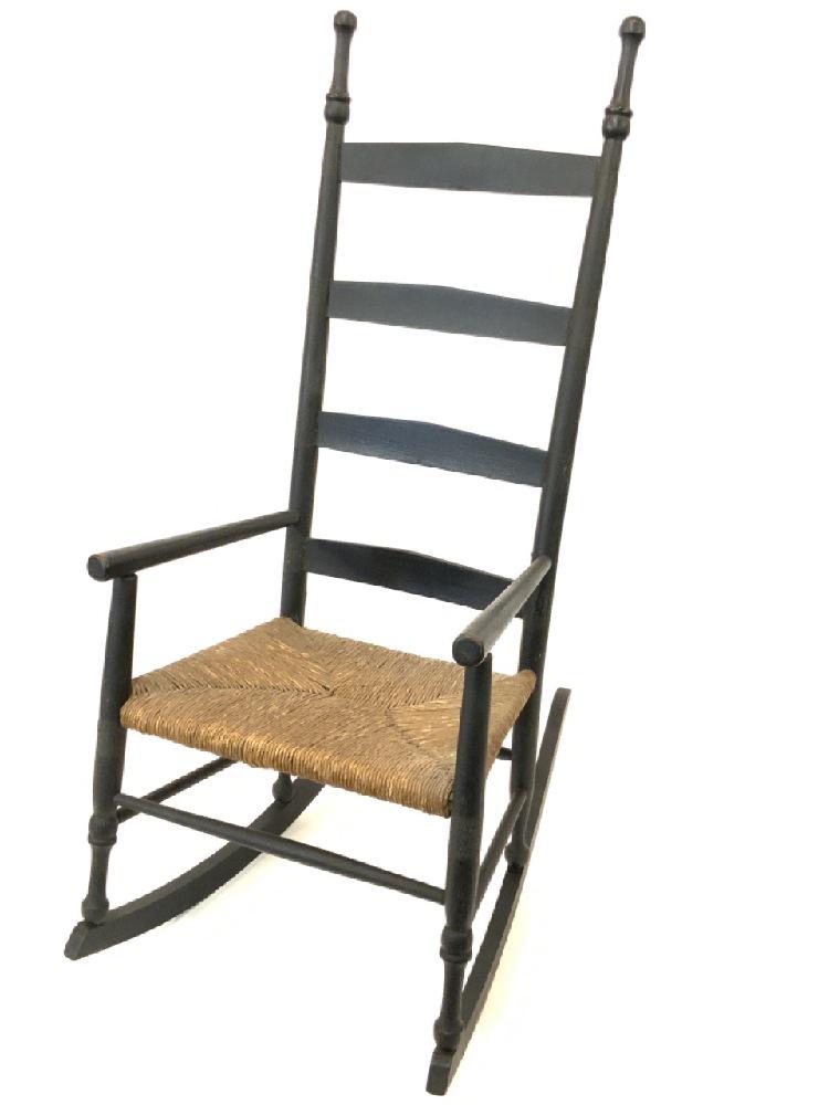 Shaker Ladder Back Rocker, 19th c. (1 of 7)