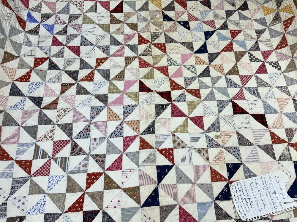 Mid 19th century American Baby Quilt (1 of 5)