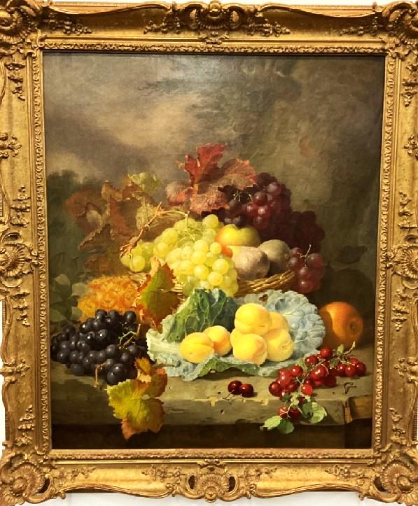 Eloise Harriet Stannard (British, 1829-1915) Still Life Apricots (1 of 12)