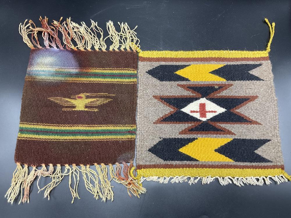 Two Small Navajo Rugs (1 of 4)