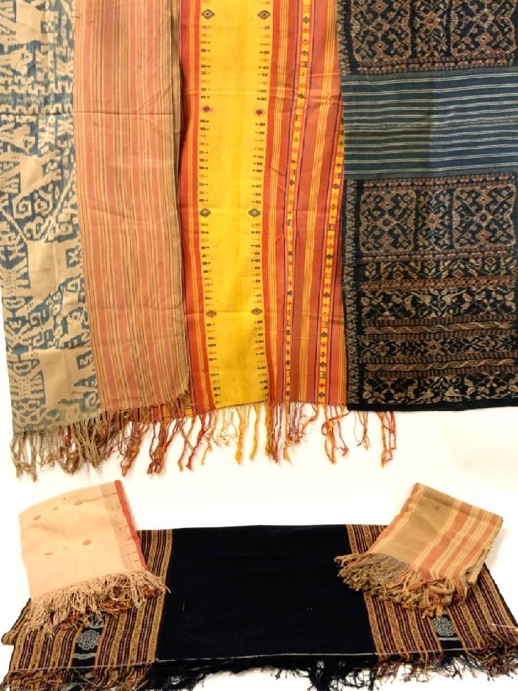 Five (5) Vintage Indonesian Textiles (1 of 5)