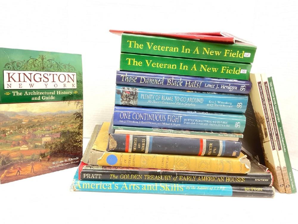 Kingston,NY, Washington’s Head Quarters,with History Books Lot. (1 of 6)