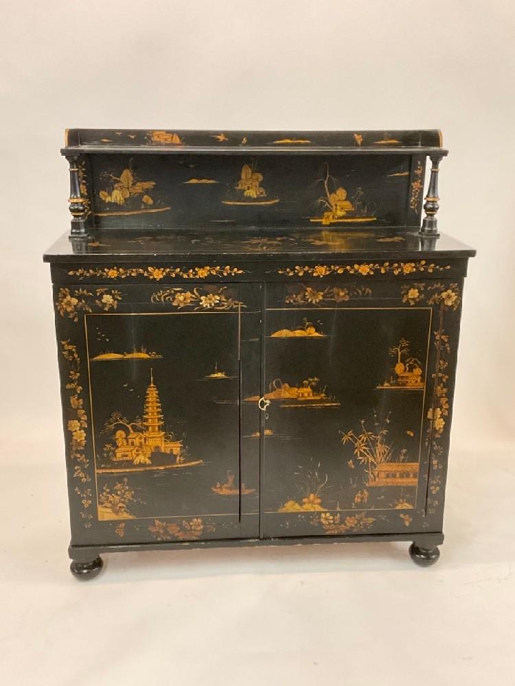 Antique Chinoiserie Server or Cabinet (1 of 12)