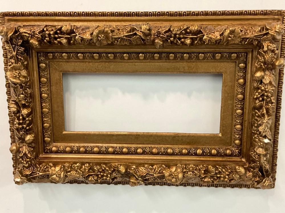 Antique Gilt Gesso Wood Frame (1 of 6)