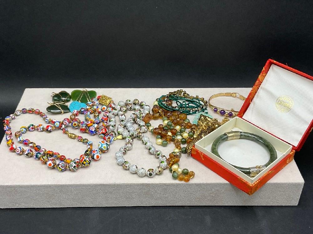 Compiled Costume and Fine Jewelry, Jade, Turquoise Etc. (1 of 6)