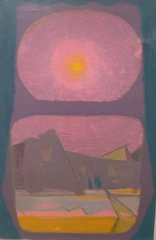 Martin Friedman  (American, 1896-1980) Three Small Trees (1 of 5)