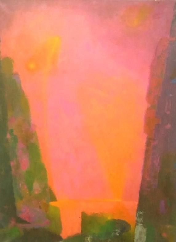 Martin Friedman  (American, 1896-1980) Pink Chasm (1 of 7)