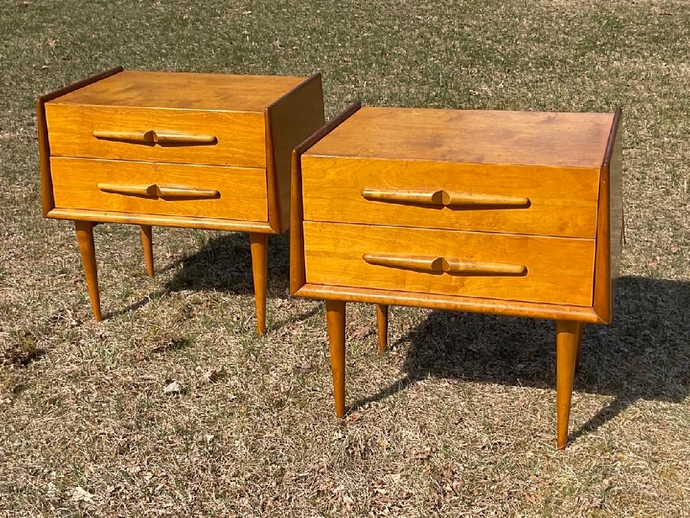 A Pair, Edmund Spence Night Stands (1 of 6)