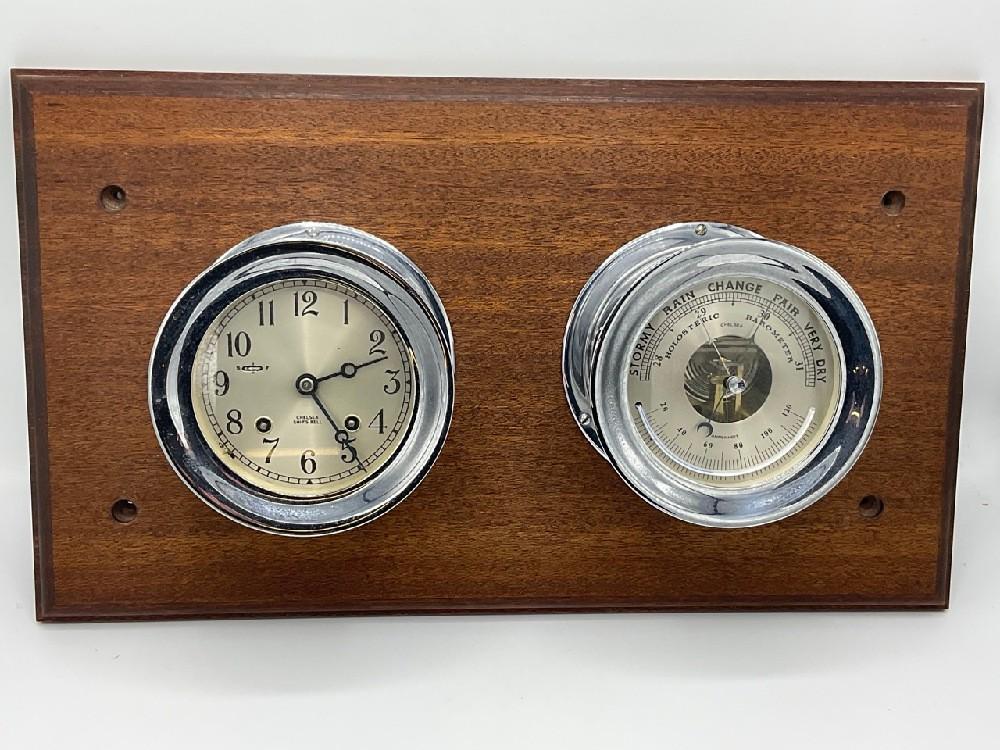 Chelsea Ship Bell Clock and Barometer (1 of 3)
