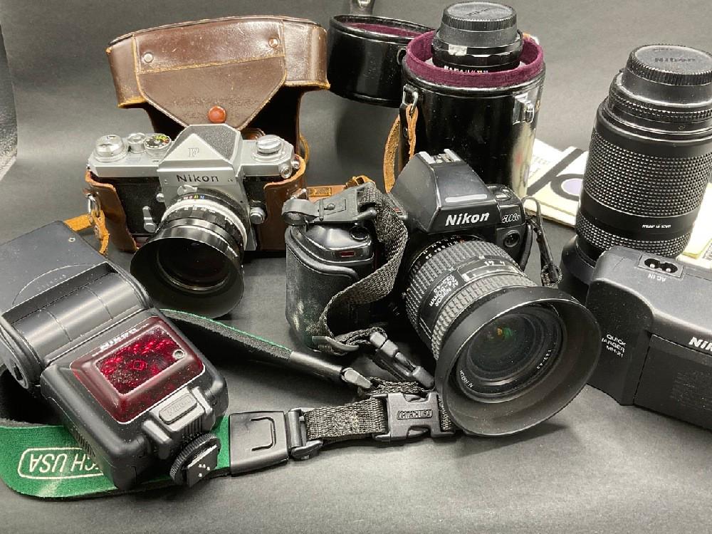Nikon camera light Nikon F Nikon and 8008S lenses etc. (1 of 5)