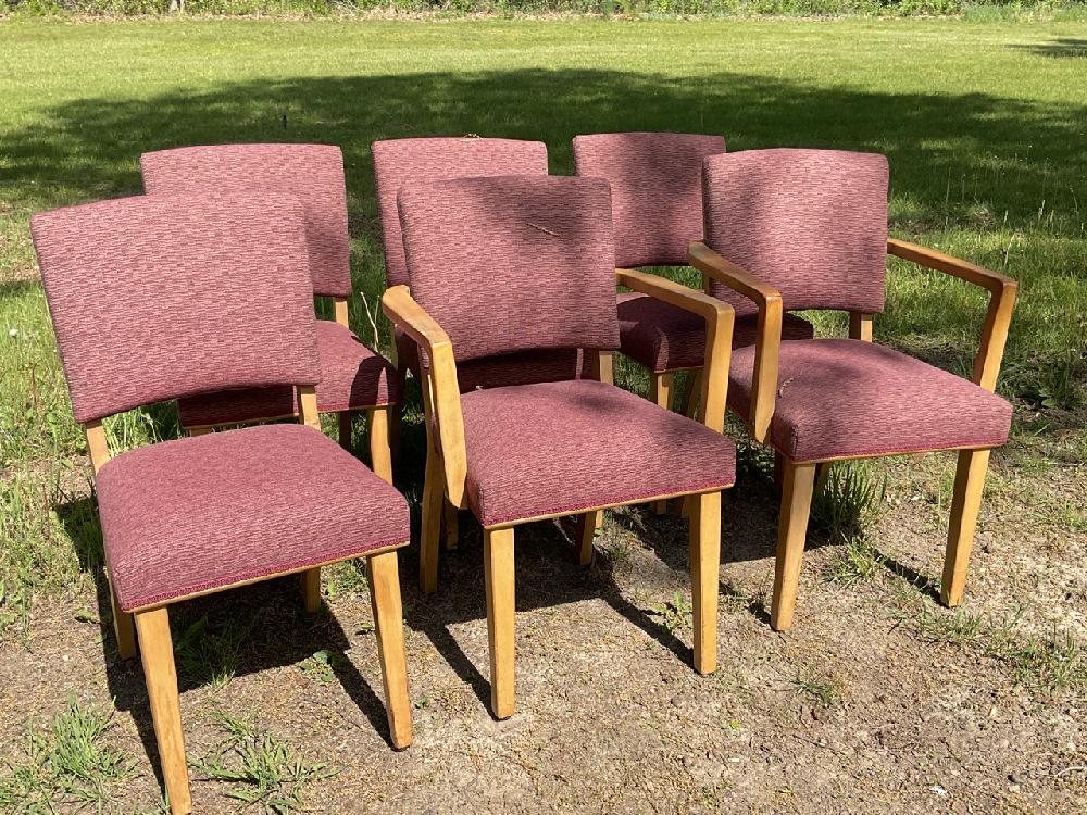Six (6) Heywood Wakefield Dining Room Chairs (1 of 4)