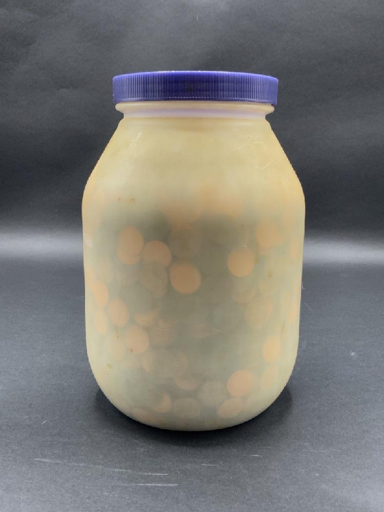 30 lb Jar of Pennies (1 of 2)