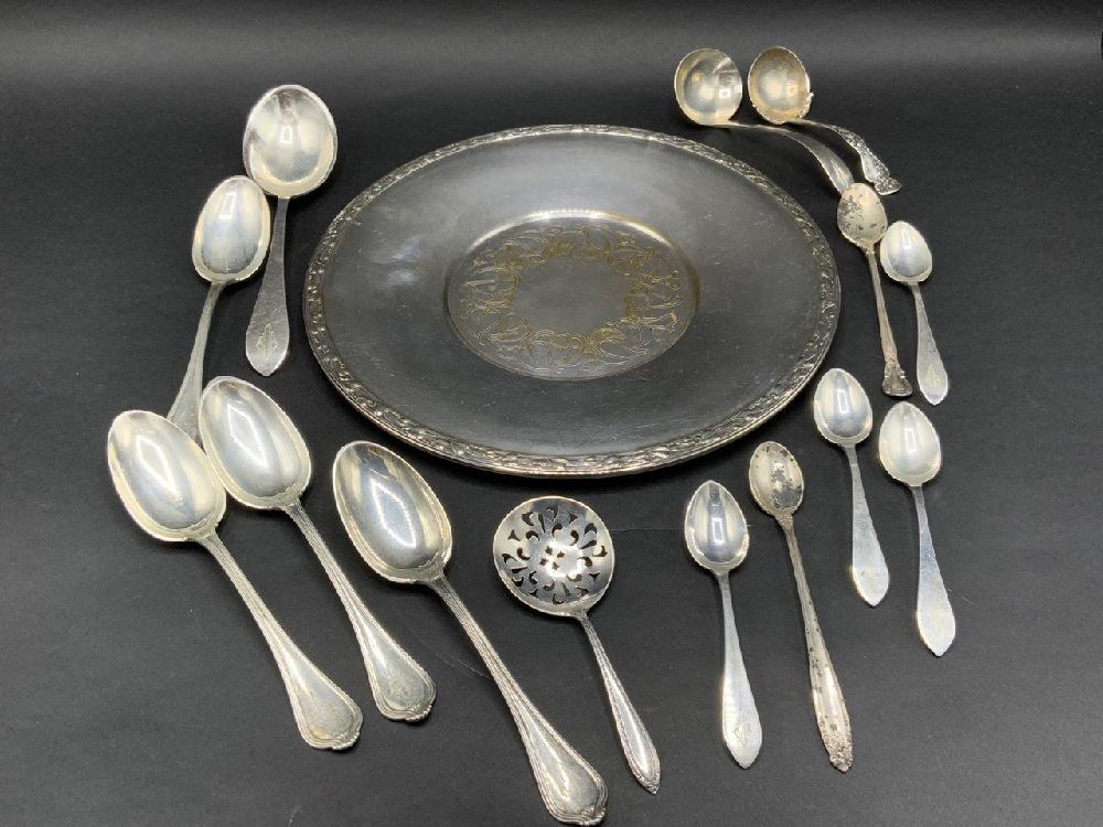 Estate Compiled Sterling Silver Spoons (1 of 8)