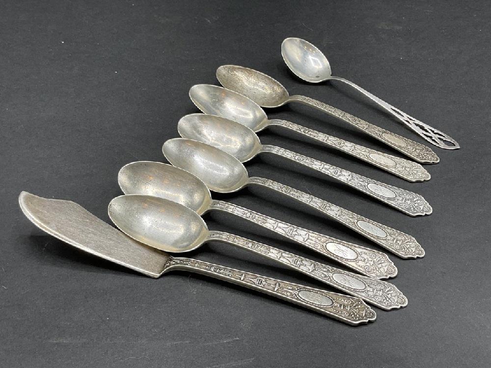 Eight (8) Piece Sterling Silver Flatware (1 of 3)