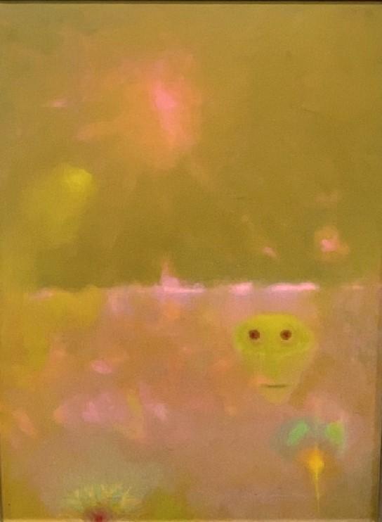 Martin Friedman (Provincetown/Brooklyn 1896-1980) Eyes and Yellow Sun (1 of 5)