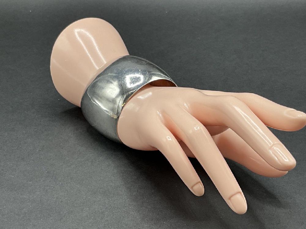 Mexican Sterling Silver Cuff Bracelet (1 of 4)