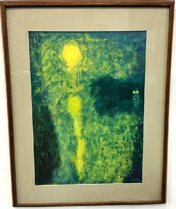 Martin Friedman (1896-1980 Brooklyn/Provincetown)  Moonlight Print (1 of 6)