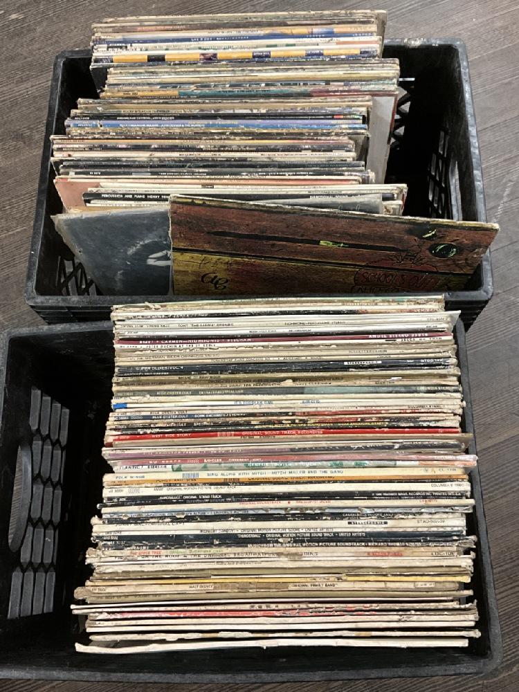 Approx. 129 Estate Record LP Collection (1 of 8)