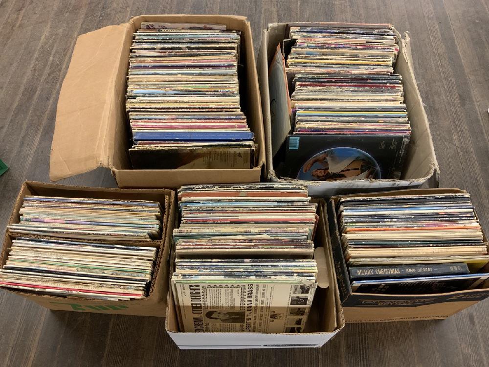 300+ Estate Collection of LP Records (1 of 11)