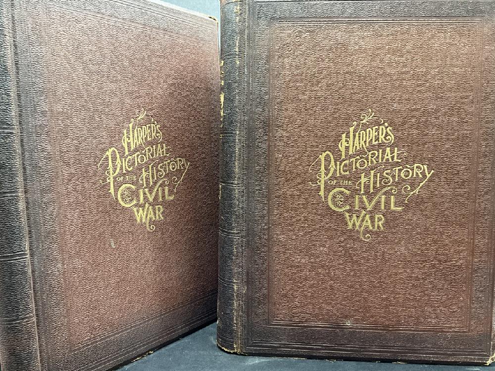 Harper’s Pictorial of the History of the Civil War . McDonnell. Chicago Ill. 1886. 2 Vol.: Harper’s Pictorial of the History of the Civil War . McDonnell. Chicago Ill. 1886. 2 Vol.