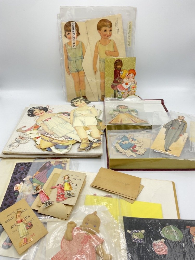 Paper Ephemera "Paper Dolls" Collection 19th c. & Up (1 of 14)