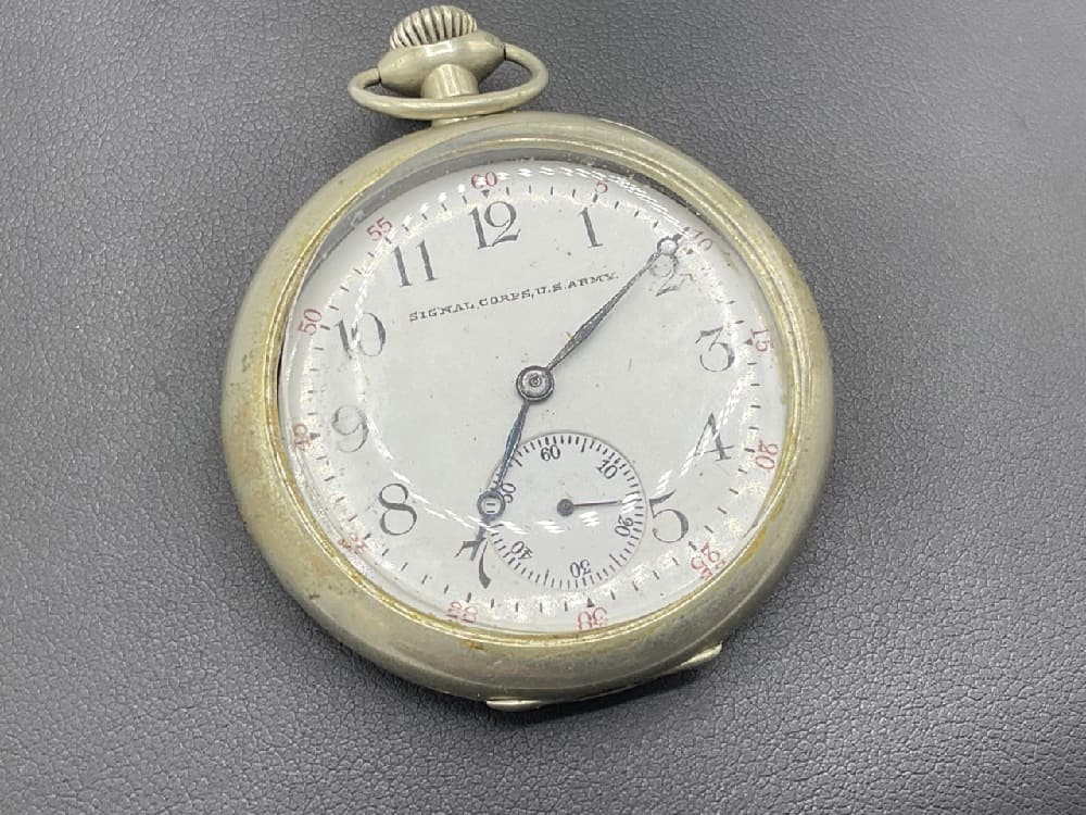 Waltham Military U.S. Army Signal Corps Pocket Watch (1 of 2)