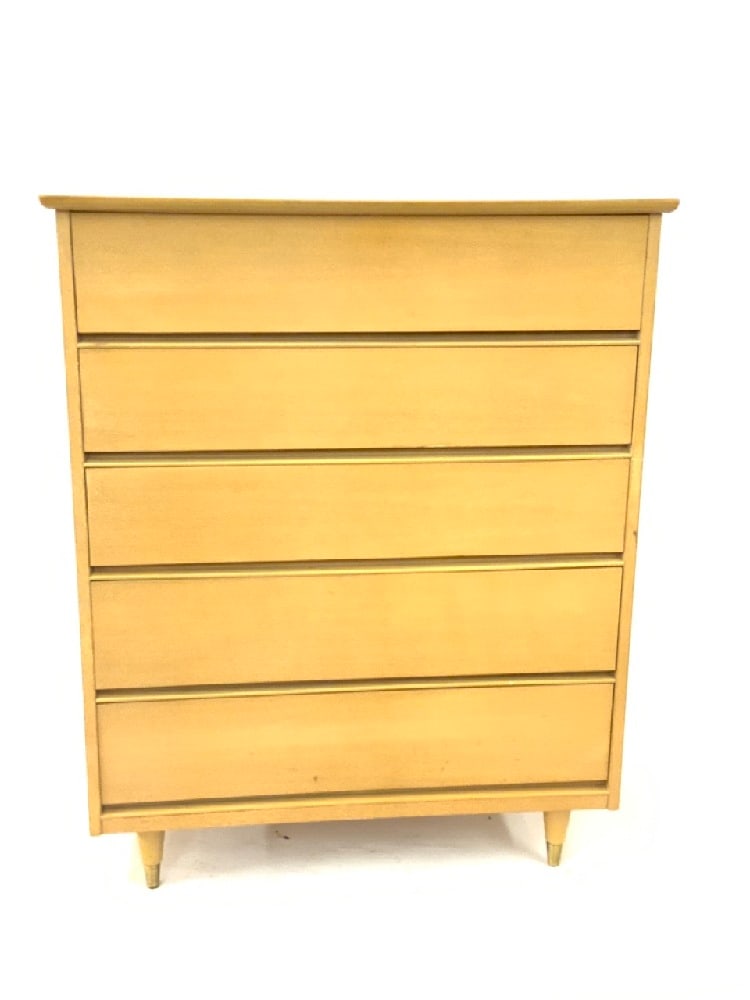 MCM Four Drawer Chest of Drawers (1 of 4)