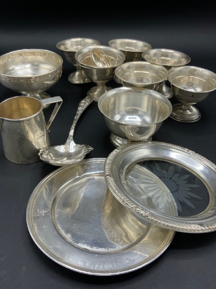 Estate Compiled Sterling Silver Scrap or Repair Lot (1 of 5)