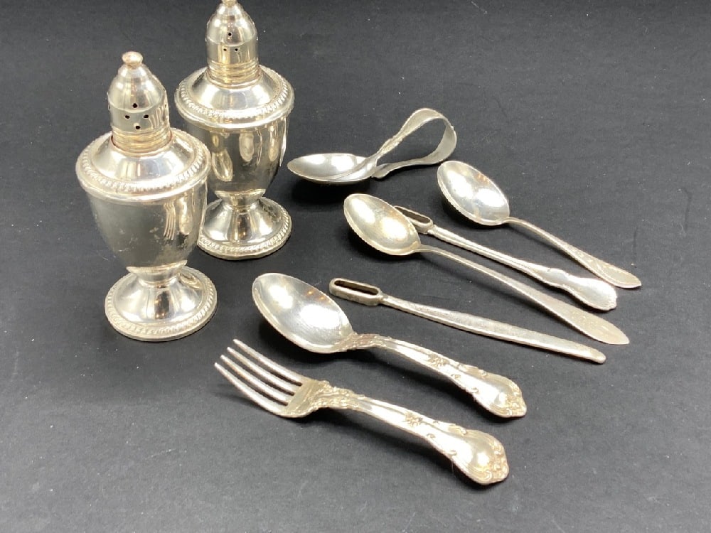 Estate Compiled Sterling Silver Objects . (1 of 4)