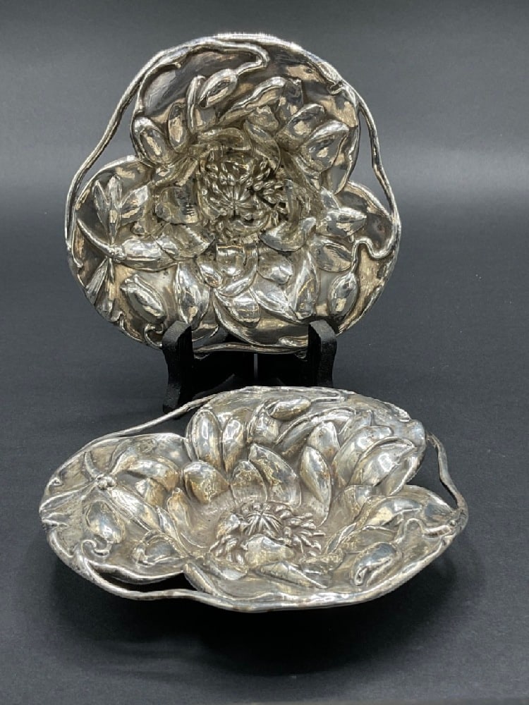 Two(2) Sterling Silver Art Nouveau Bowls by Mauser (1 of 7)