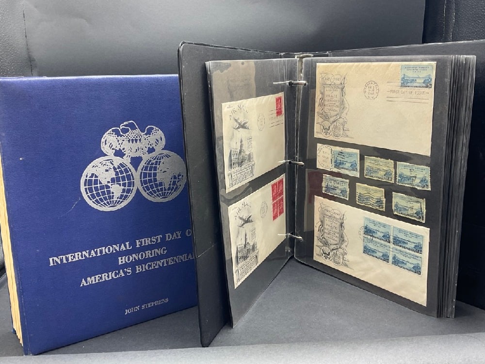 First Day Covers and Stamp Lot (1 of 10)