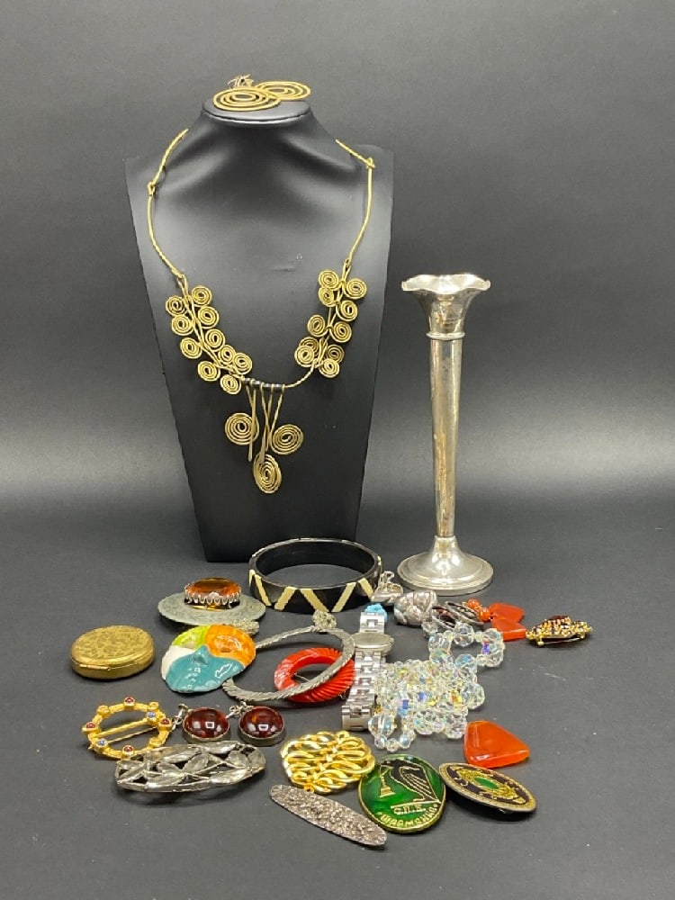 Estate Compiled Jewelry Lot w/SS (1 of 6)