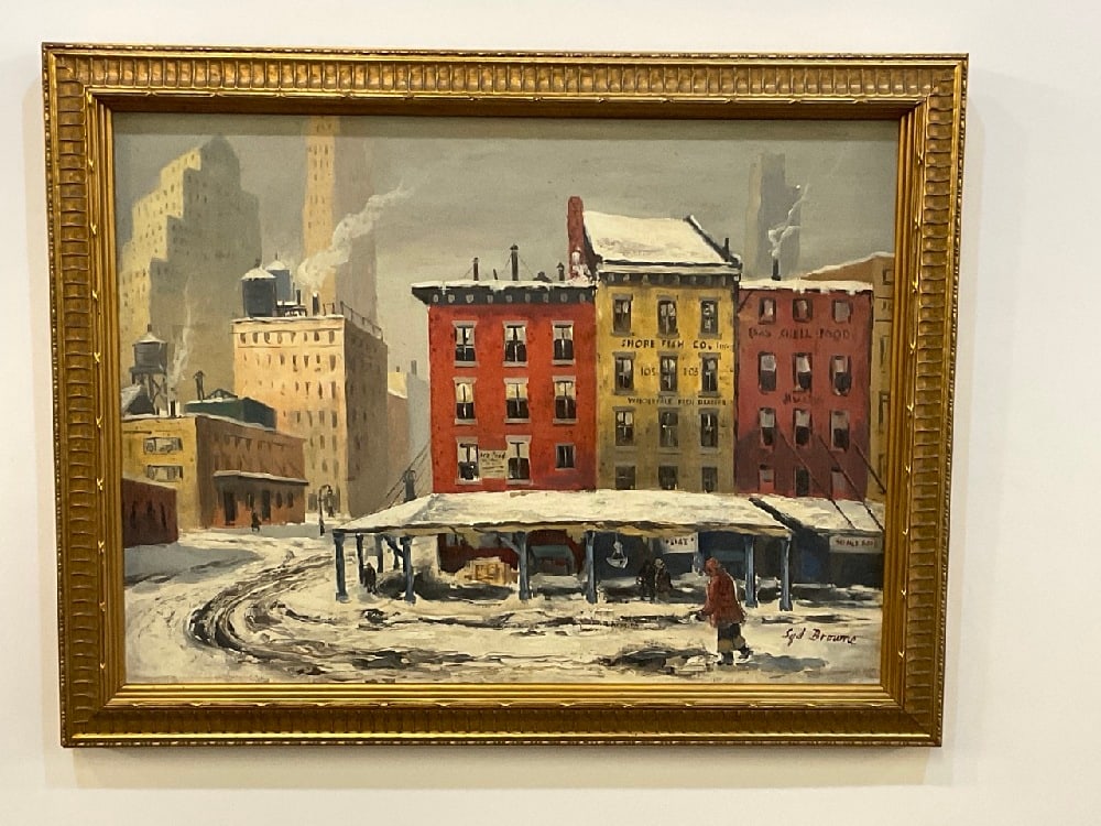 Syd Browne, NEW YORK CITY Street Block Scene (1 of 4)