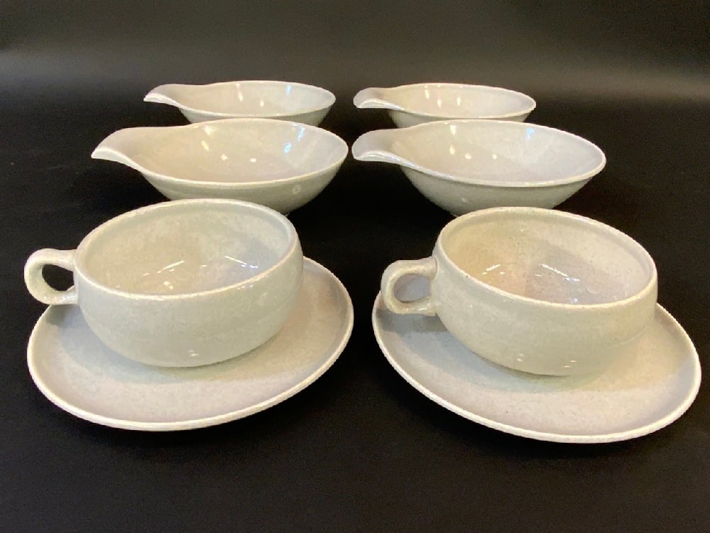 Russel Wright Steubenville Soup and Tea Group (1 of 3)