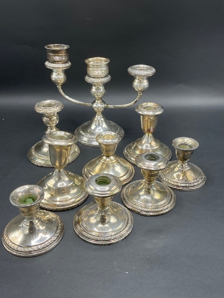 Weighted Sterling Silver Group Lot (1 of 3)