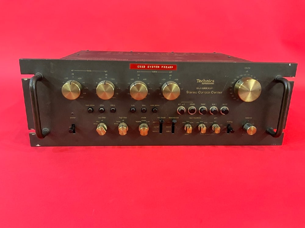 Technics by Panasonic SU-9600P For Parts Or Repair: Technics by Panasonic SU-9600P For Parts Or Repair. Dimensions: 6 1/2” x 19” x 13 1/2. Weight: 23.35 lbs. Not Working.