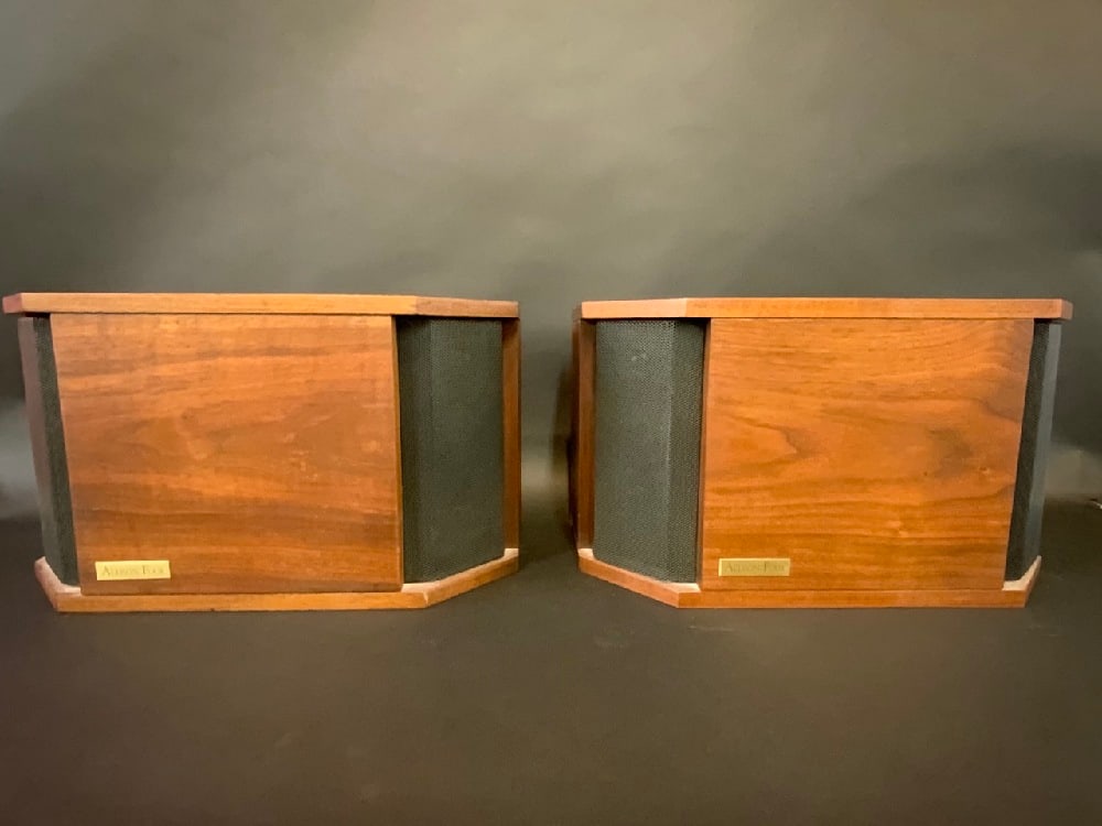 A Pair, Allison Four Speakers: Allison Four Speakers Dimensions: 11” x 19.5” x 9”.