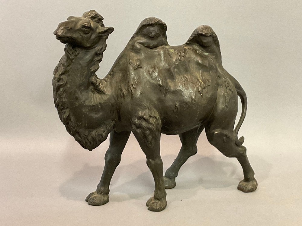 Bronze Camel Sculpture (1 of 4)