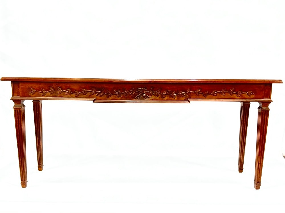Italian Wood Carved Console Table (1 of 7)