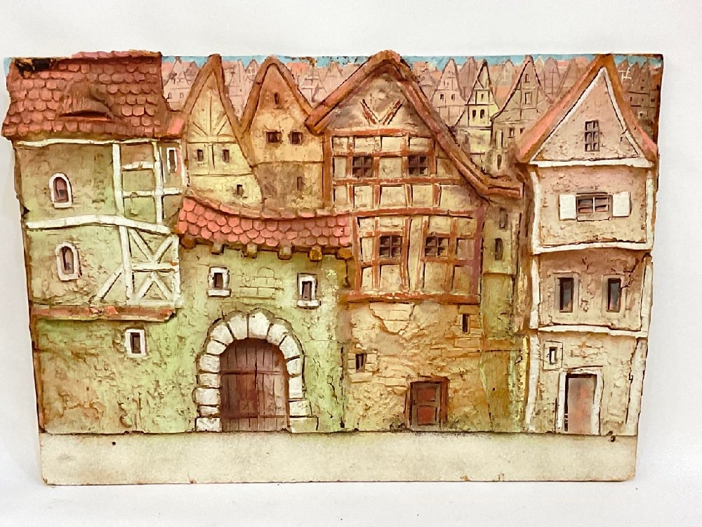 Steiff German Village Store Display c. 1950's (1 of 4)