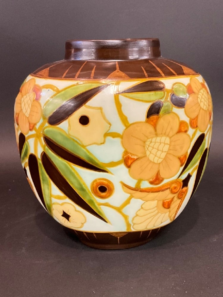 Boch Freres Art Deco Vase (1 of 5)