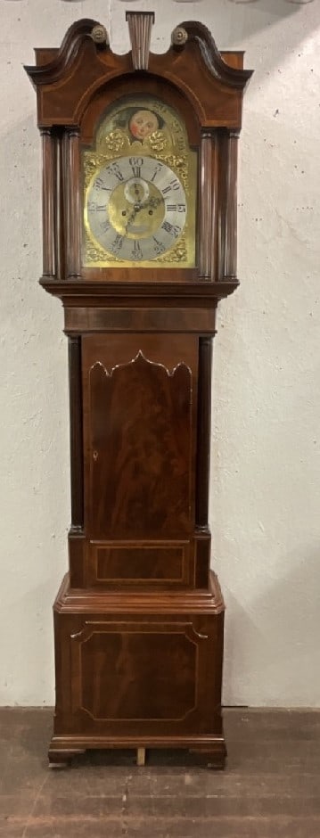 Monks Prescott Grandfather Tall Case Clock- Walker Hughes (1 of 9)
