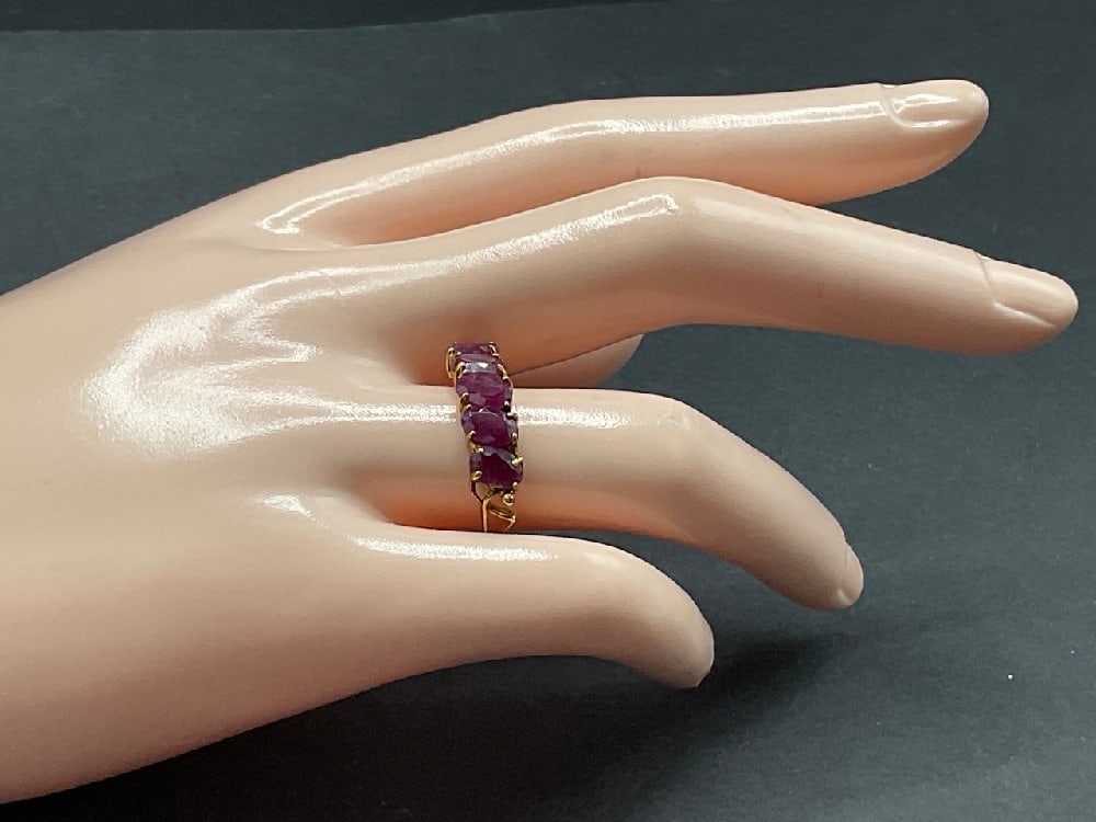 10K Yellow Gold Ruby Ring (1 of 4)