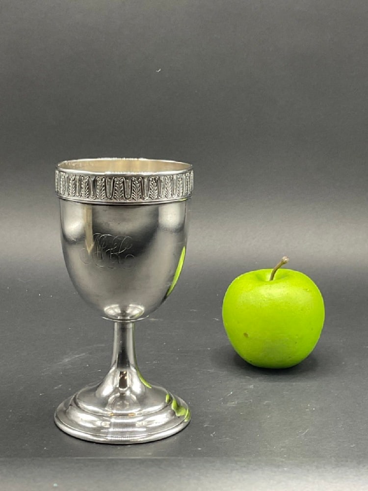Gorham Monogrammed Sterling Silver Goblet (1 of 4)