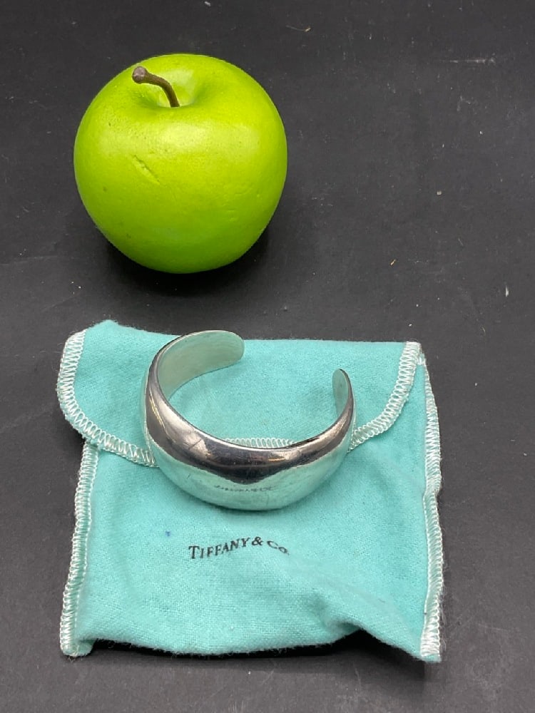 Mexican Tiffany and Co. Sterling Silver Cuff Bracelet (1 of 3)