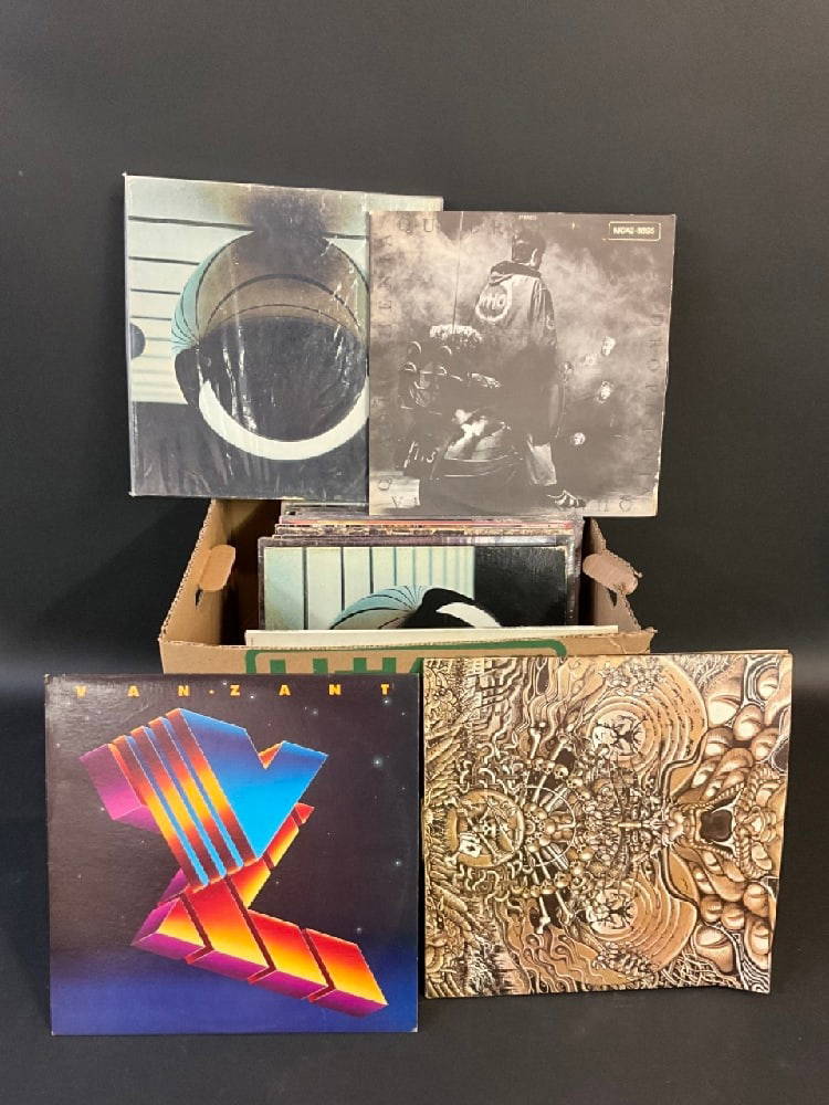 Lot Of 40 Vintage Vinyl Lp Records Auction