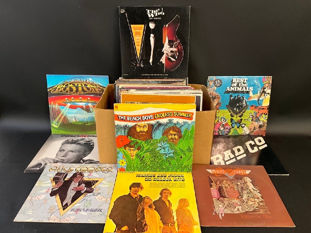 Lot Of 64 Vintage Vinyl LP Records (1 of 6)