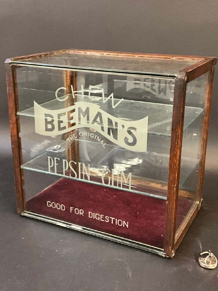 Beeman's The Original Pepsin Gum Display Case (1 of 4)