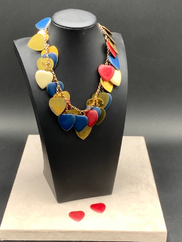 YSL Hearts  Necklace for Parts or Repair (1 of 4)