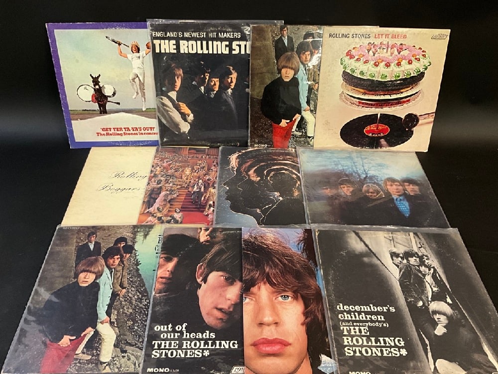 Lot of 23 Rolling Stones LP Vinyl Records (1 of 10)